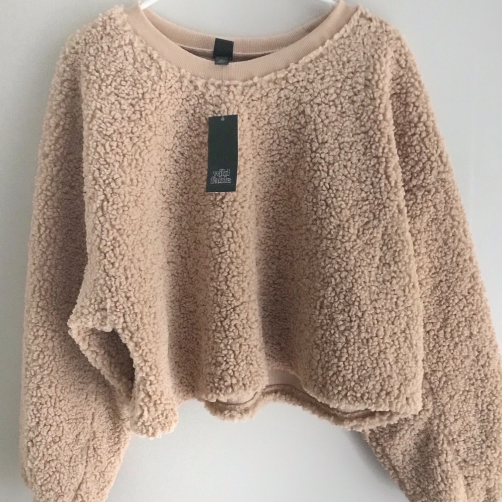 Tan oversized sweater